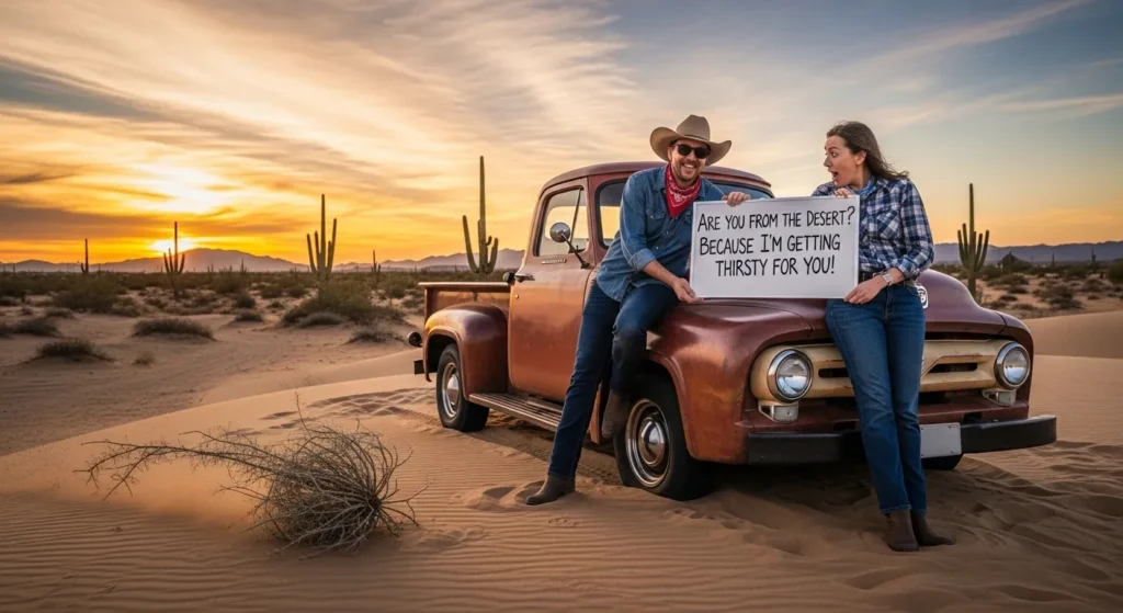 Funny Desert Pickup Lines