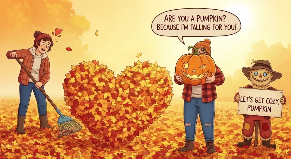 Funny Fall Pickup Lines