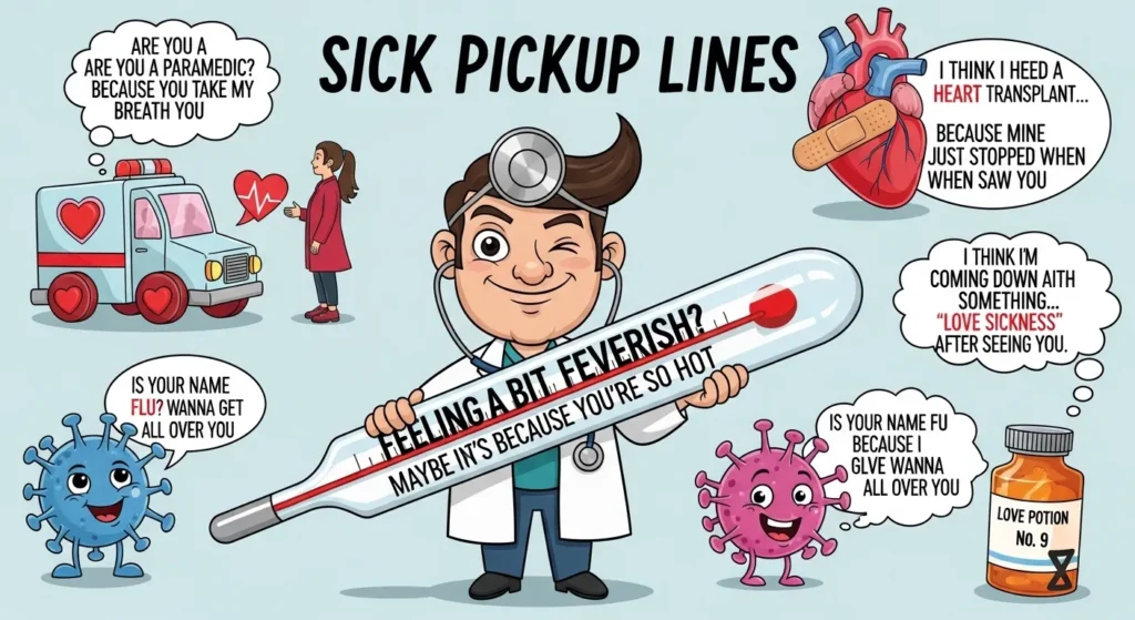 Funny Sick Pickup Lines