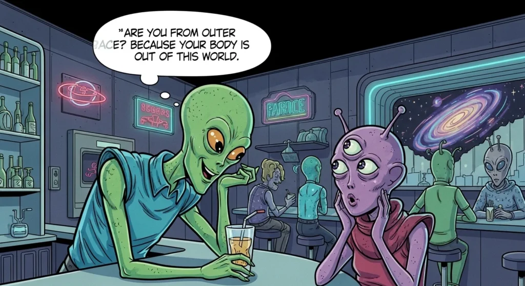 Funny Space Pickup Lines