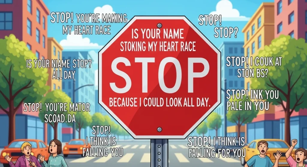 Funny Stop Pickup Lines