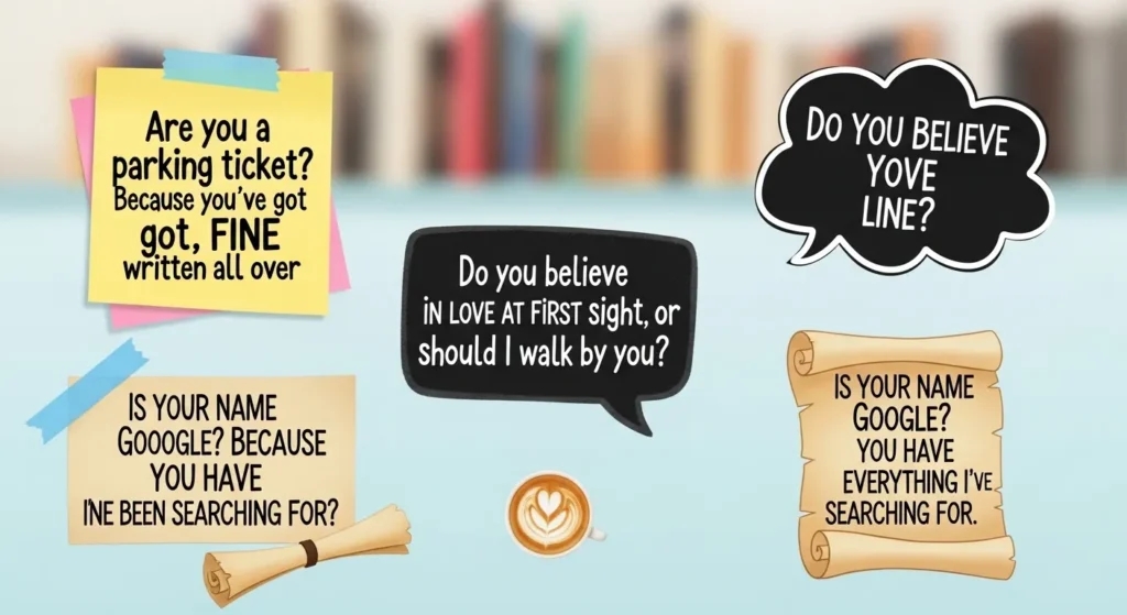 Sweet & Funny Pickup Lines