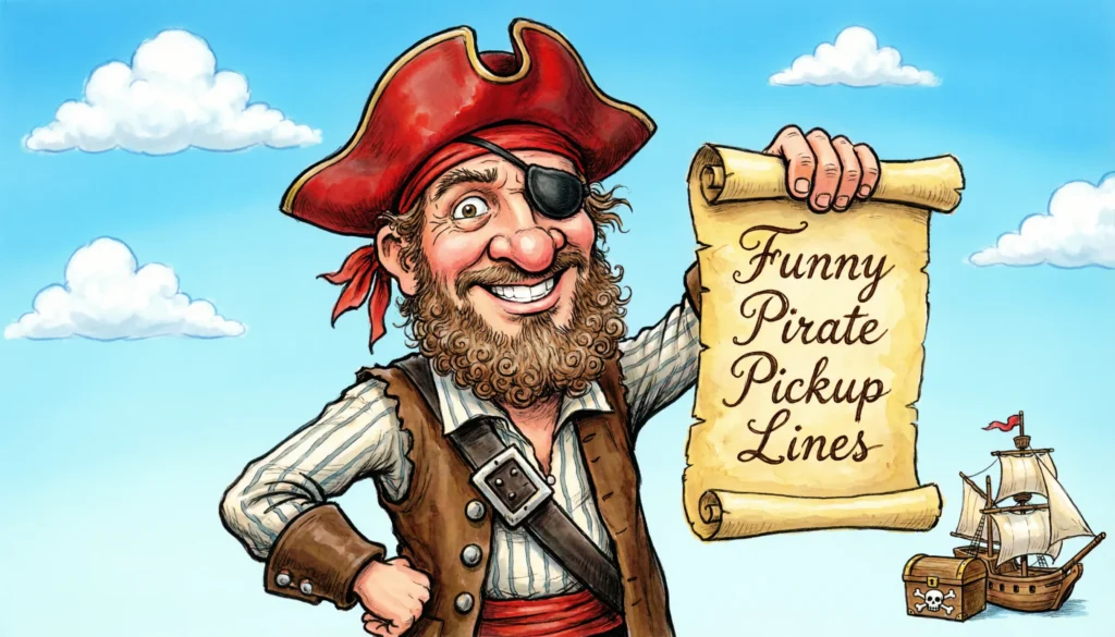  Funny Pirate Pickup Lines