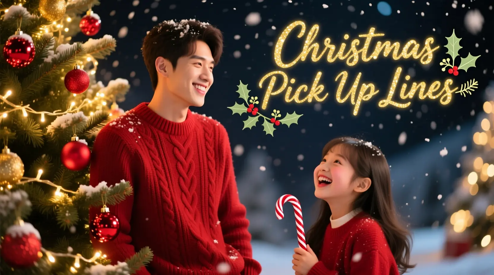 christmas pick up lines