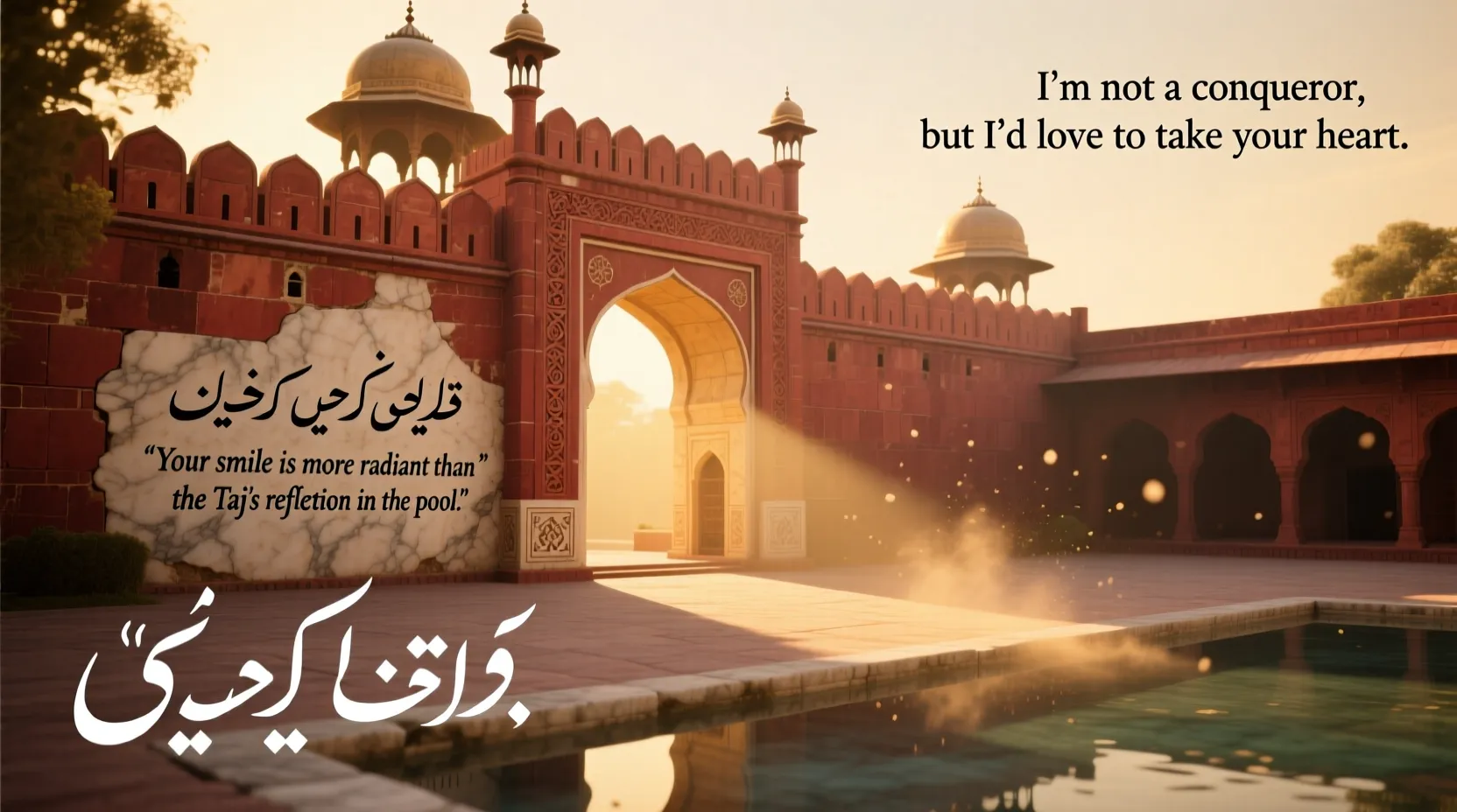 Red Fort Pick Up Lines