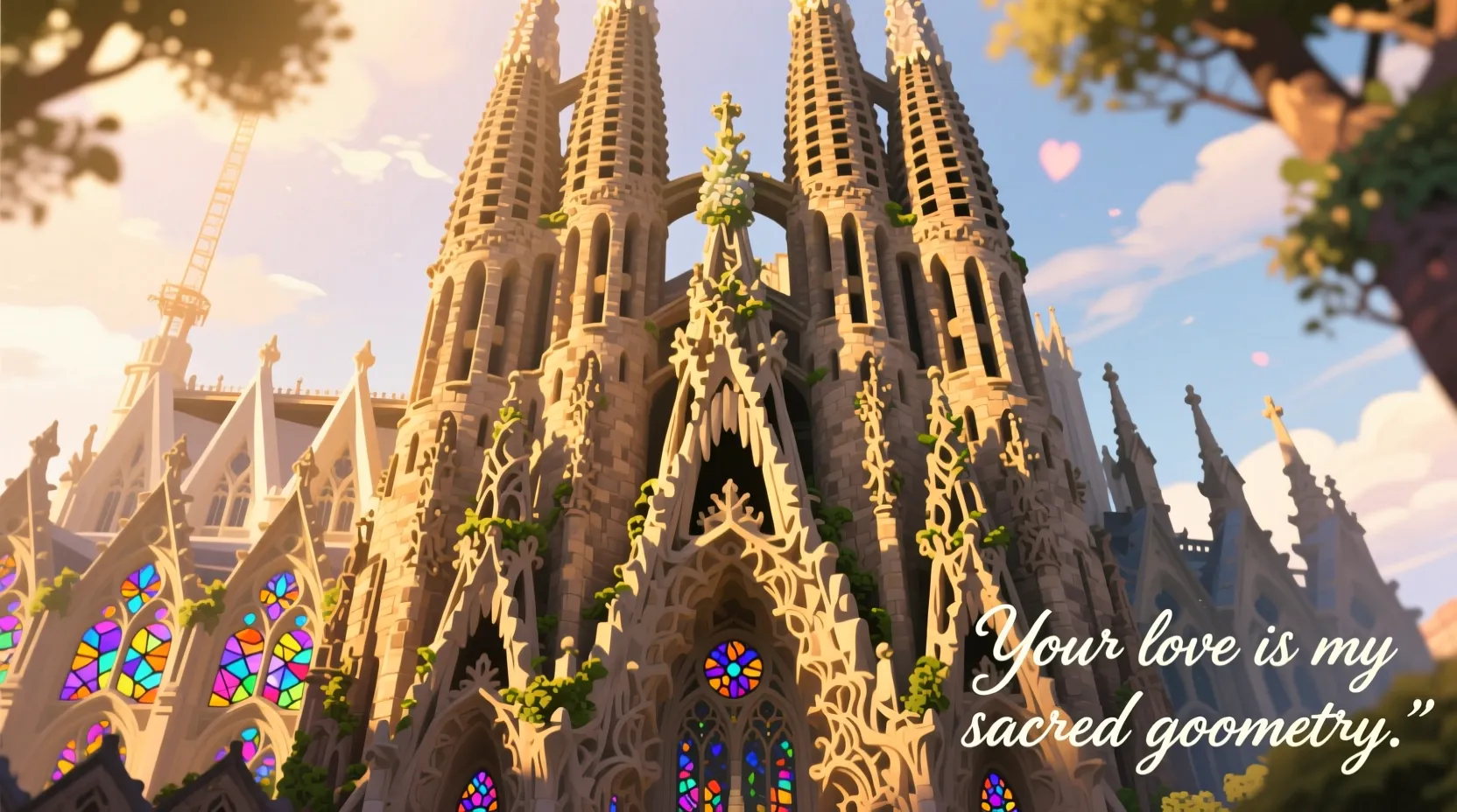 Sagrada Familia Pick Up Lines