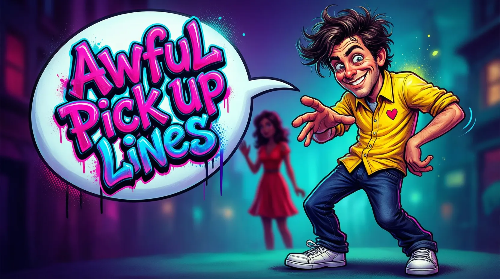 Awful Pick Up Lines Made to Cringe and Charm