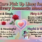 Care Pick Up Lines for Every Romantic Mood
