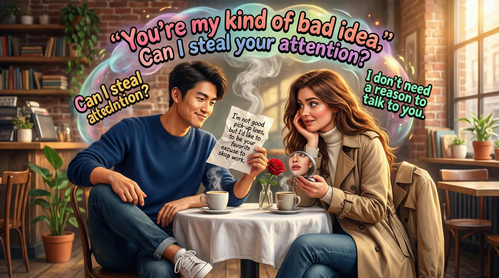 Smiles Pick Up Lines & Rizz That Spark Instant Chemistry