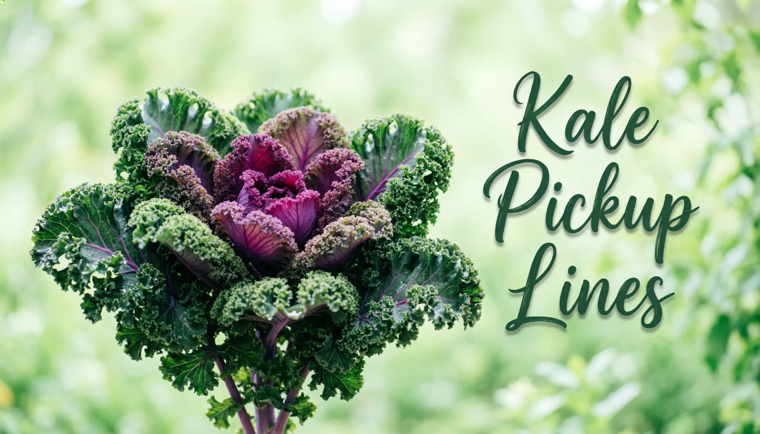 Kale Pickup Lines