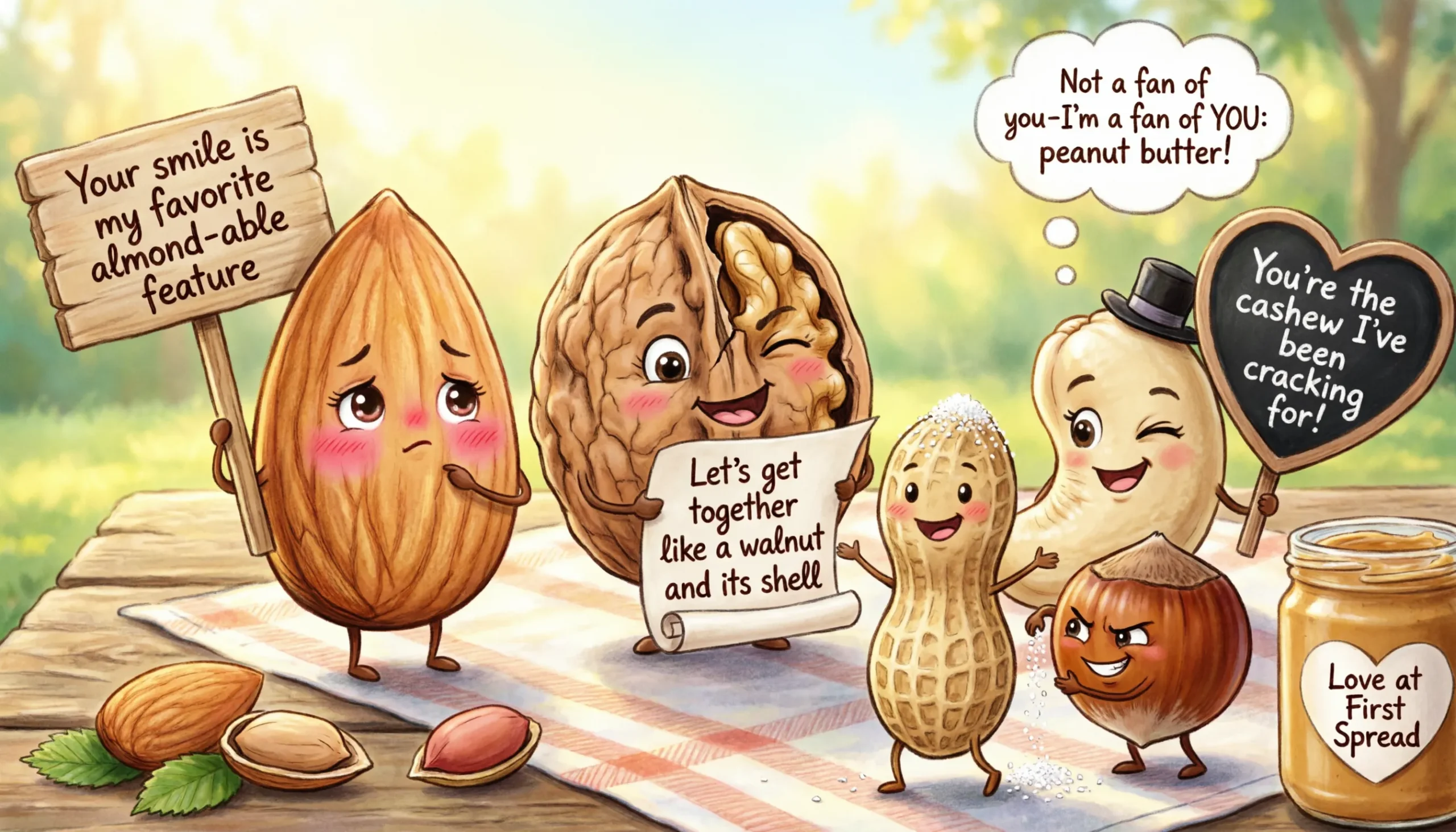 Nuts Pickup Lines