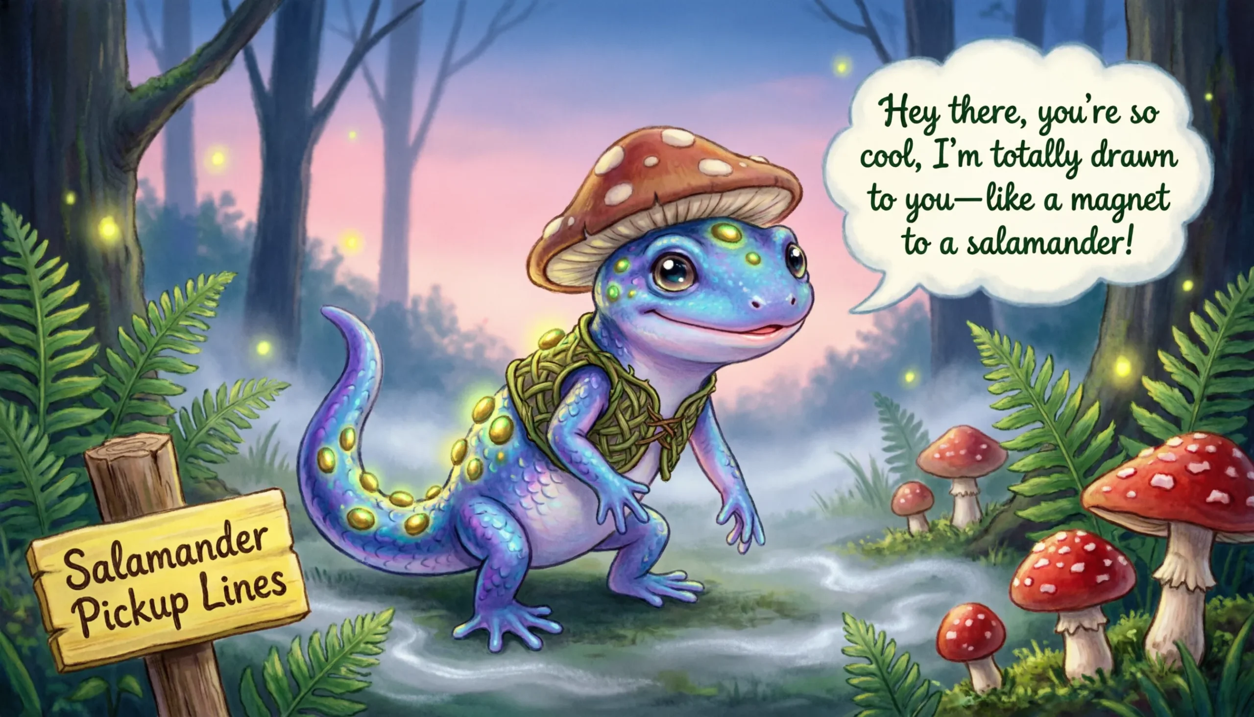 Salamander Pickup Lines