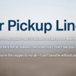 Air Pickup Lines