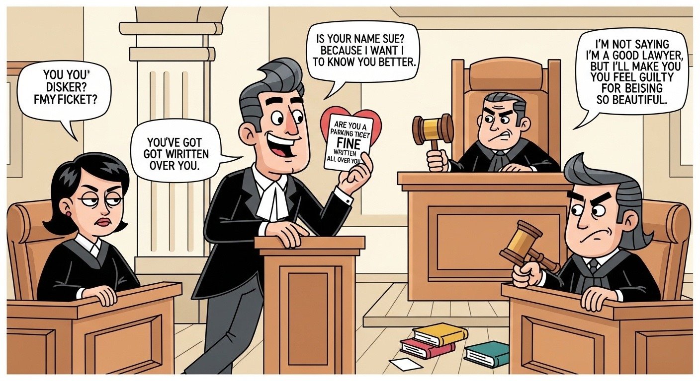 102 + Lawyer Pickup Lines: Funny, Dirty & Cheesy for (2026)