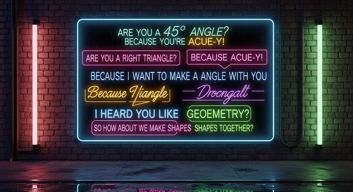 Geometry Pickup Lines