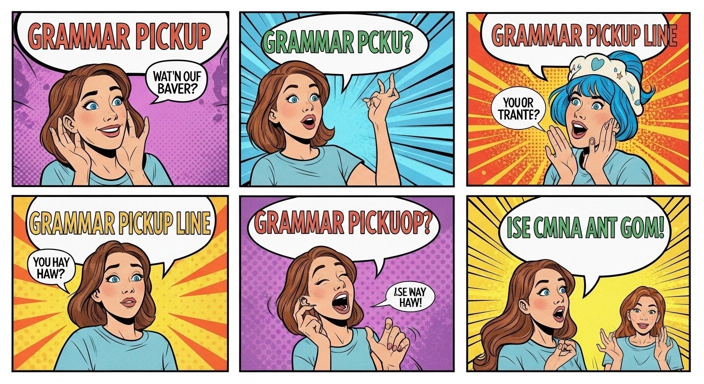 Grammar Pickup Lines