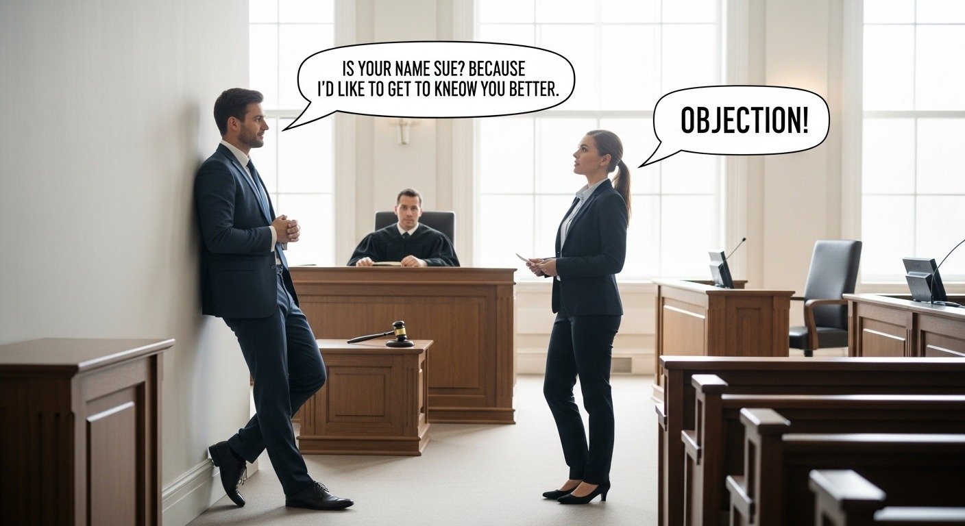 Lawyer Pickup Lines