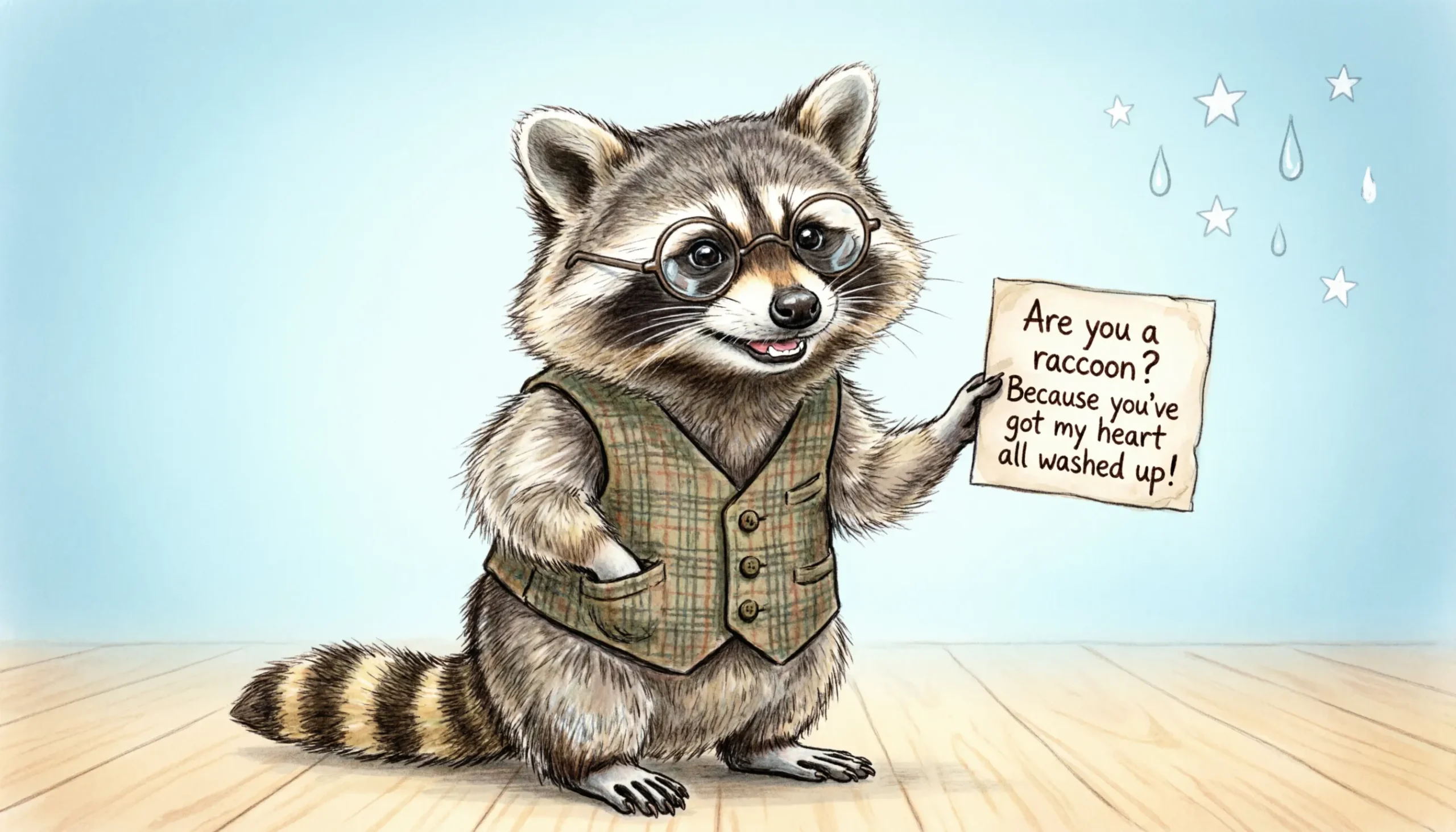 Raccoon Pickup Lines