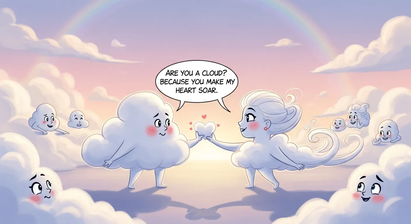 Cloud Pickup Lines