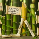 Bamboo Pickup Lines