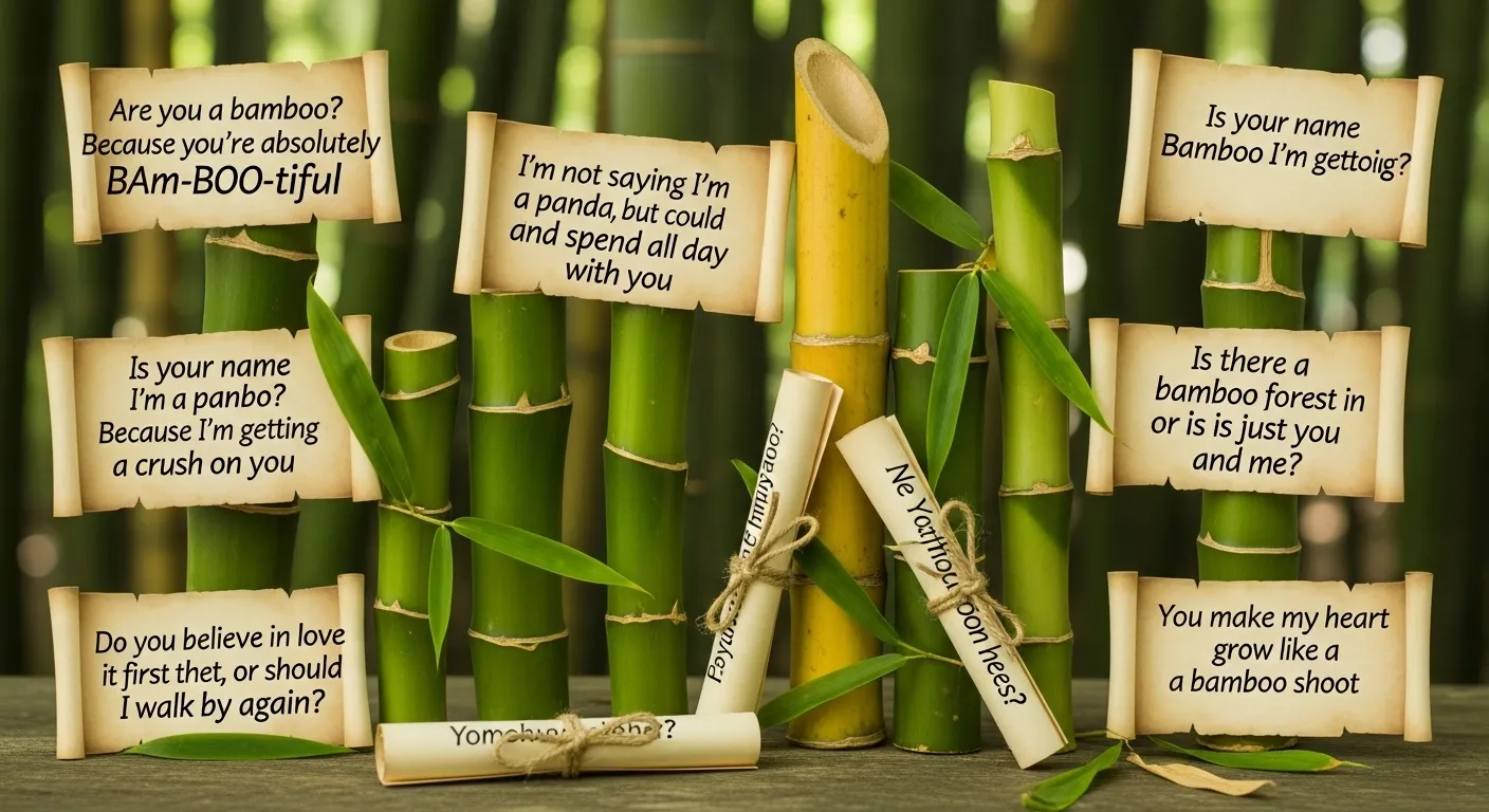 Bamboo Pickup Lines