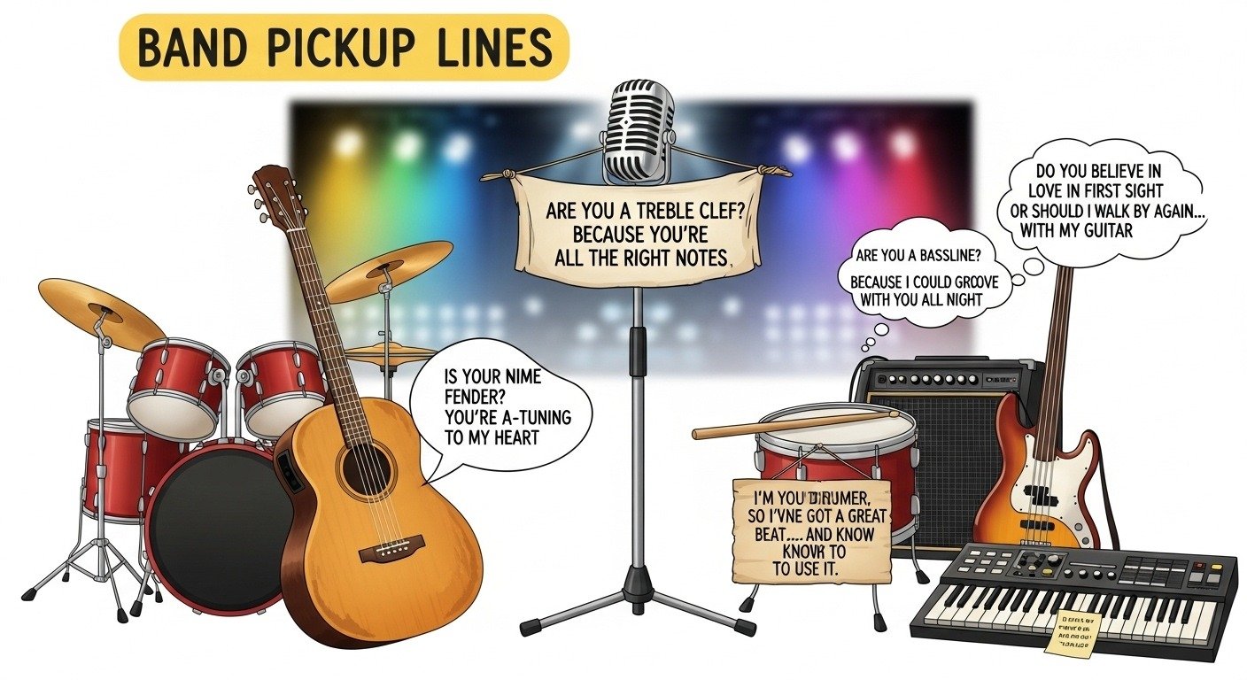 Band Pickup Lines