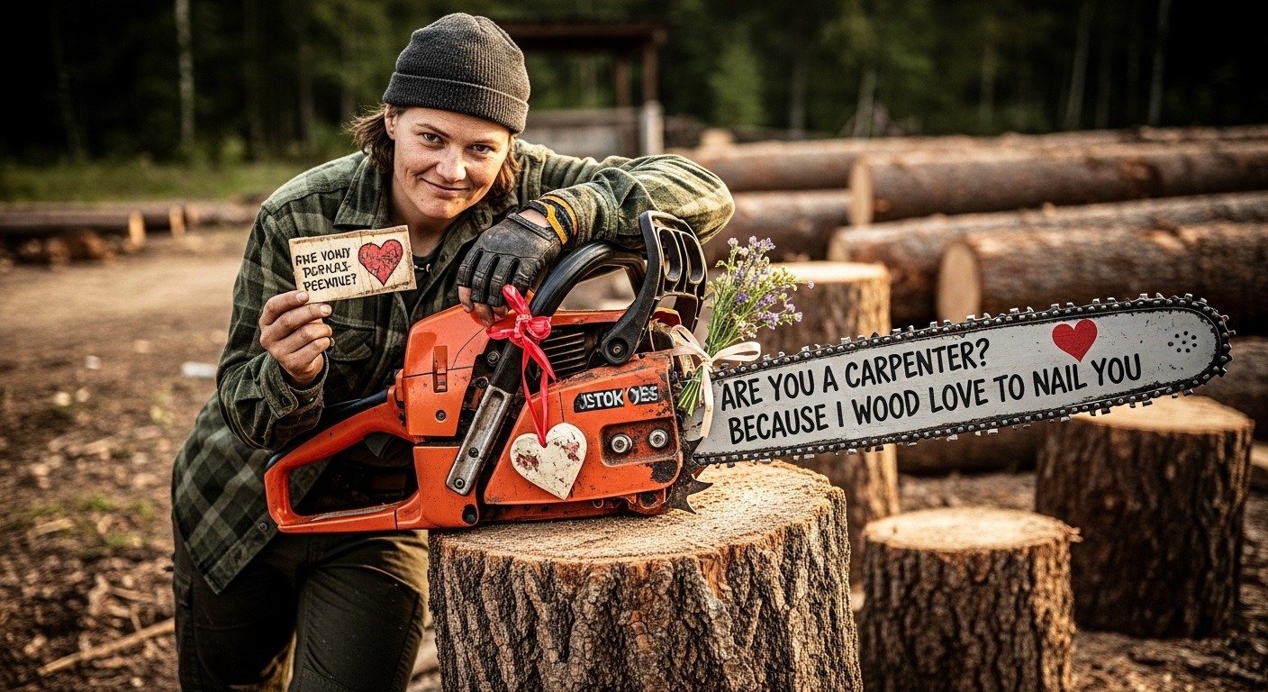 Chainsaw Pickup Lines