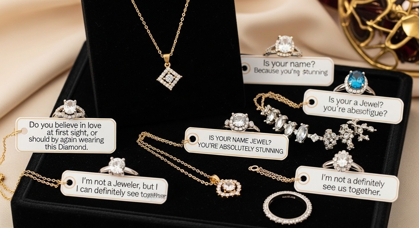 Jewelry Pickup Lines