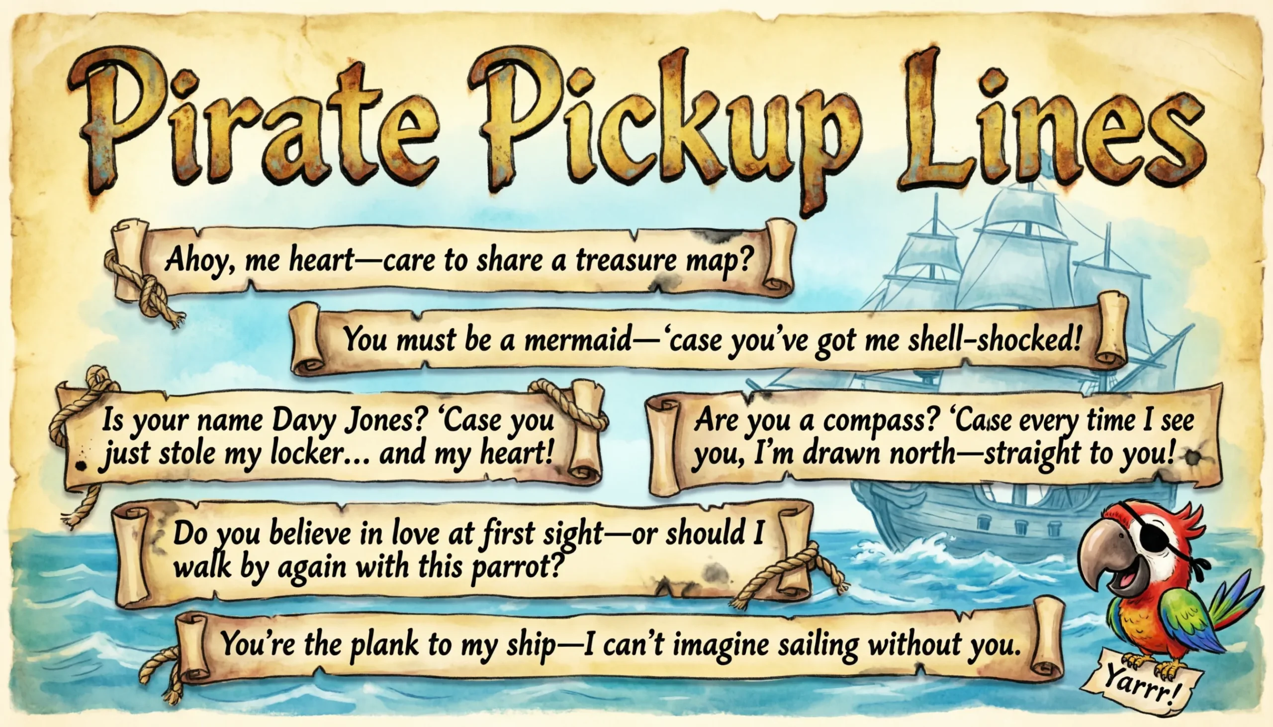 Pirate Pickup Lines